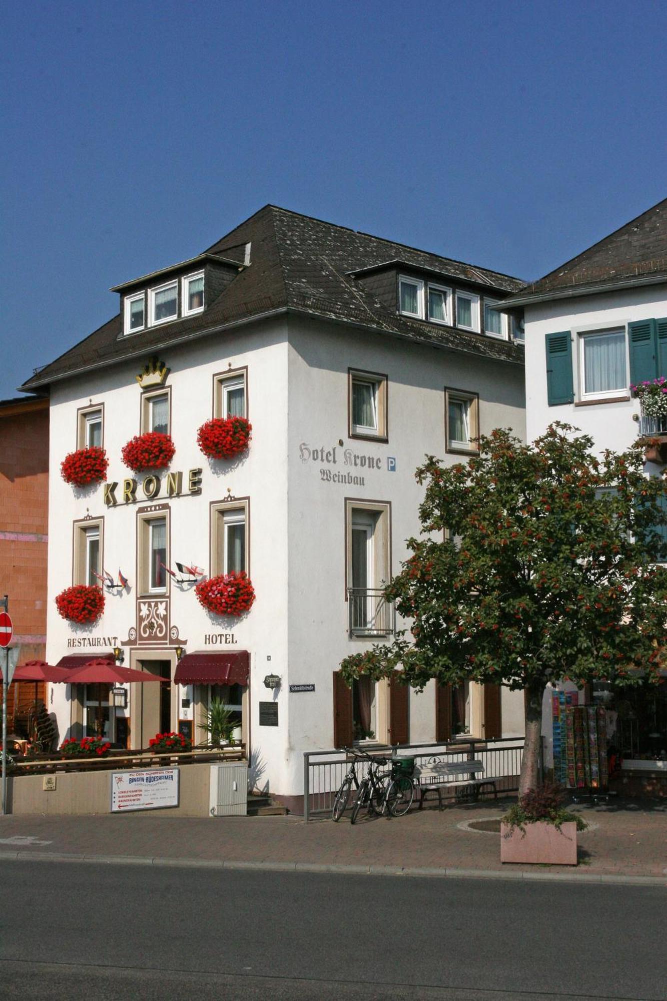 Hotel Krone Ruedesheim Rüdesheim am Rhein Kültér fotó
