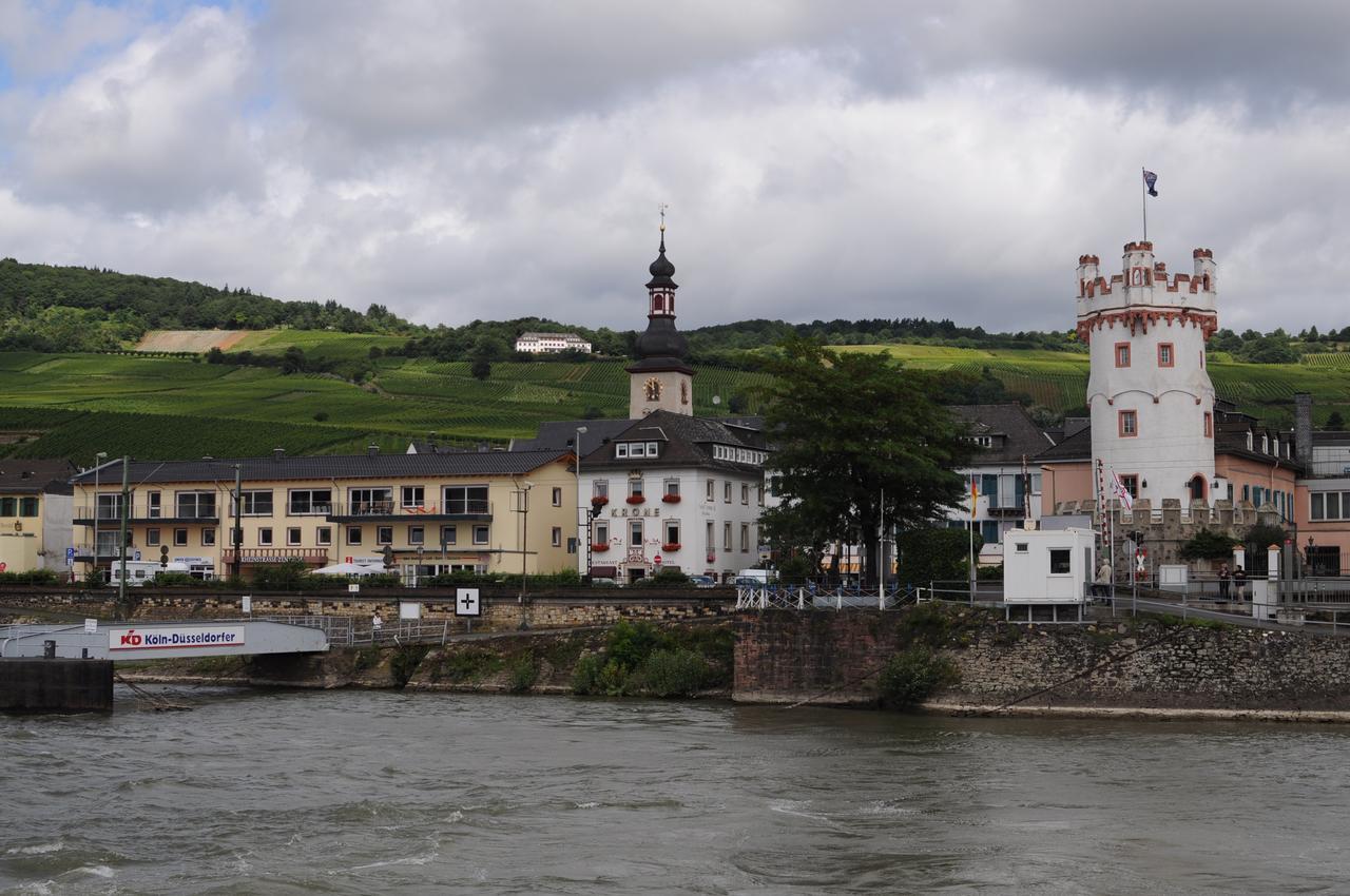 Hotel Krone Ruedesheim Rüdesheim am Rhein Kültér fotó